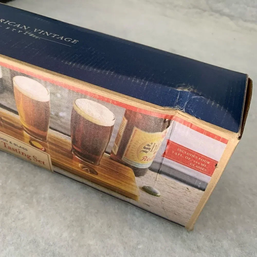 American Vintage Beer Tasting Flight Set *NEW*